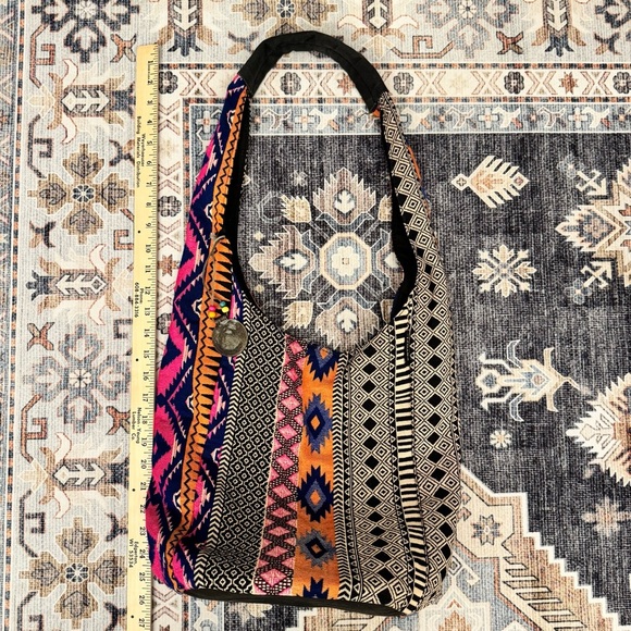 Catori Women’s Bohemian Multi-Color and Pattern Shoulder Bag - Picture 14 of 16